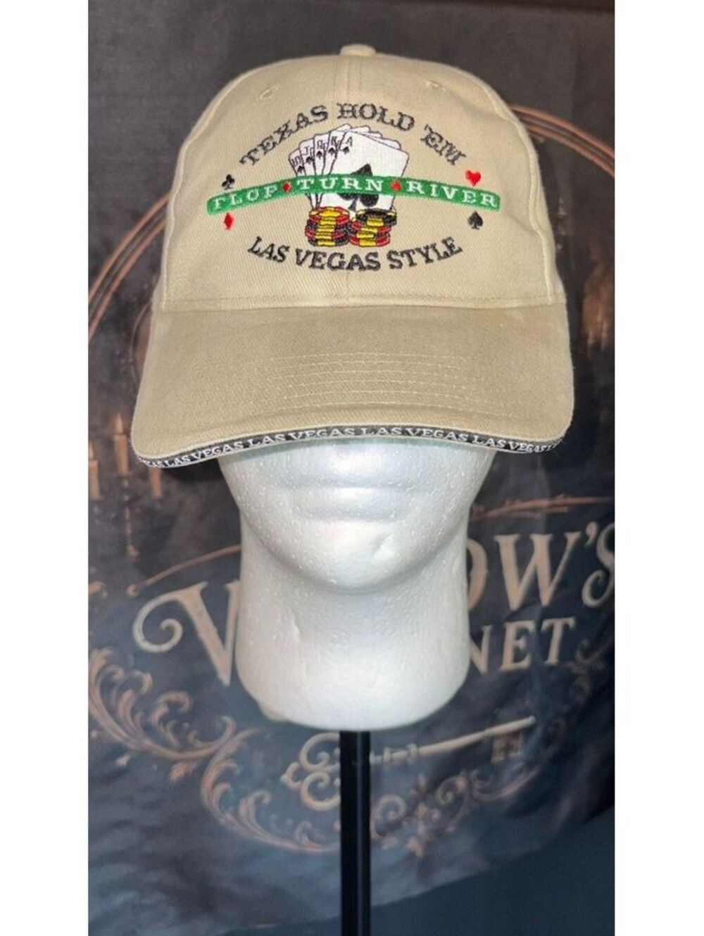 Vintage Texas Hold-Em Las Vegas Hat